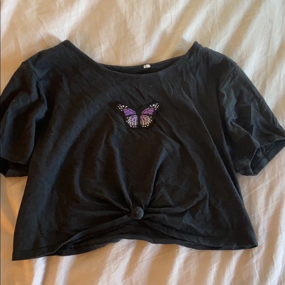 Butterfly patch shirt - Picture 2 of 2